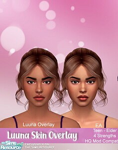 Luuna Skin Overlay sims 4 cc