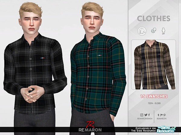 M Formal Shirt 03 by remaron from TSR