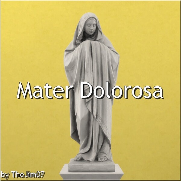 Mater Dolorosa sims 4 cc