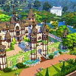 Medieval Castle sims 4 cc