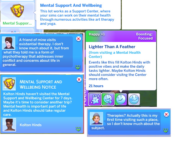 mental illnesses traits sims 4