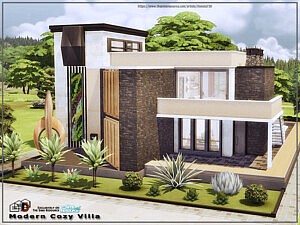Modern Cozy Villa sims 4 cc
