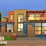 Modern home sims 4 cc