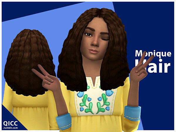 Monique Hair by qicc from TSR