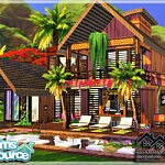 NAYLANA house sims 4 cc