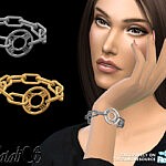 NataliS Roman numeral chain bracelet