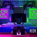 Neon Light Set sims 4 cc