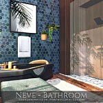 Neve Bathroom sims 4 cc