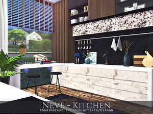 Neve Kitchen sims 4 cc