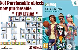 Not Purchasable objects now purchasable sims 4 cc