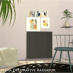 Nova Decorative Radiator sims 4 cc