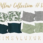 Pillow Collection 18 sims 4 cc