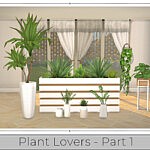 Plant Lover Set Part 1 sims 4 cc