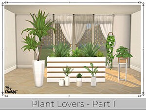 Plant Lover Set Part 1 sims 4 cc
