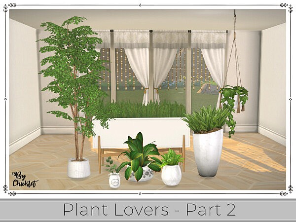 Plant Lover Set sims 4 cc