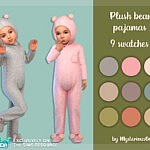 Plush bear pajamas sims 4 ccc