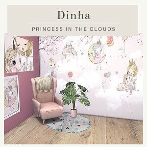 Princess in the Clouds sims 4 cc