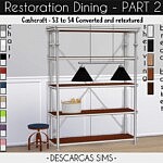 Restoration Dining sims 4 cc4