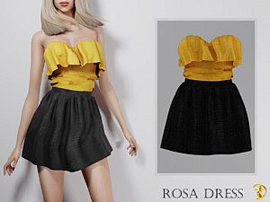 Rosa Dress sims 4 cc