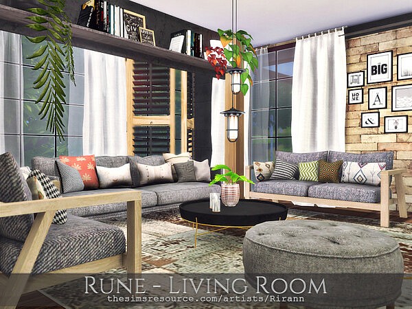 Rune Living Room by Rirann from TSR