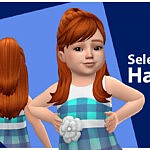 Selena Hair sims 4 cc