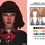 Senhit Hair sims 4 cc