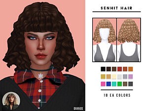 Senhit Hair sims 4 cc