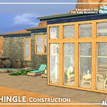 Shingle Construction Part 1 sims 4 cc