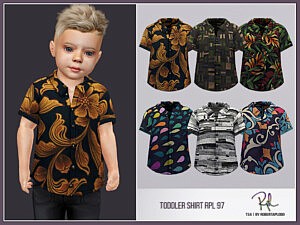 Shirt for Toddler sims 4 cc