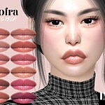 Siofra Lipstick N.340 sims 4 cc