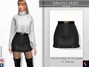 Siriana Skirt sims 4 cc