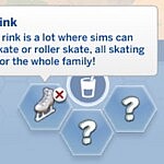 Skating Rink Lot Trait sims4 cc