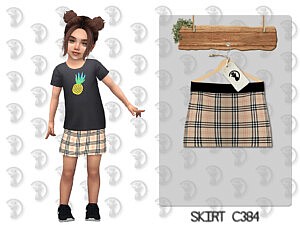 Skirt C384 sims 4 cc