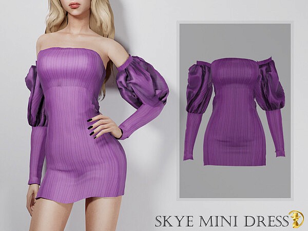 Skye Mini Dress by turksimmer from TSR