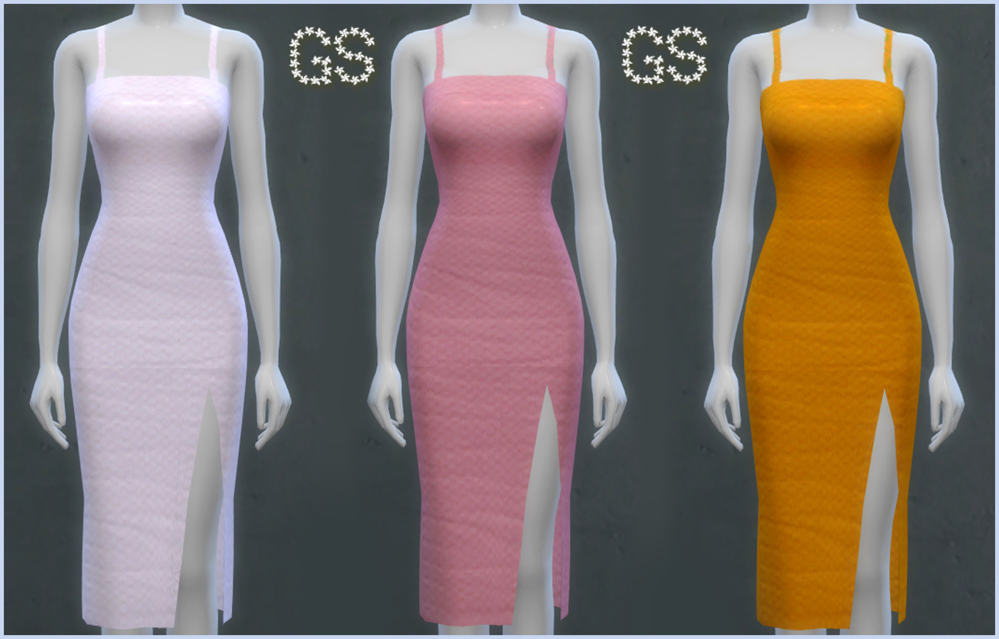 Sims 4 Cc Slit Dress