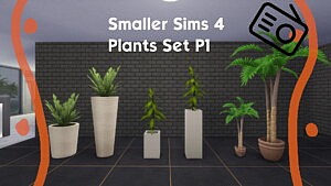 Smaller Sims 4 Plants Set Part I