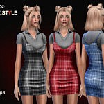 Soslita dress sims 4 cc