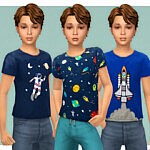 Space T Shirt sims 4 cc