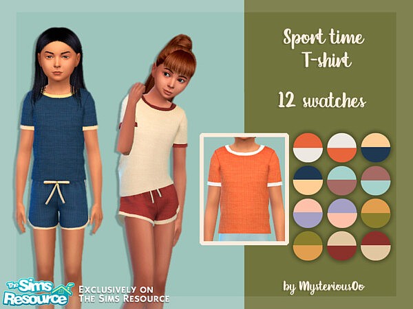 Sport time T shirt by MysteriousOo from TSR