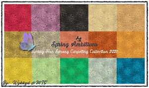 Spring Has Sprung Carpeting Collection 2021 sims 4 cc