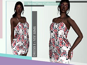 SpringTime Collection Dress I sims 4 cc