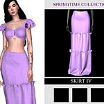 SpringTime Collection Skirt IVsims 4 cc