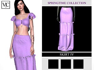 SpringTime Collection Skirt IVsims 4 cc
