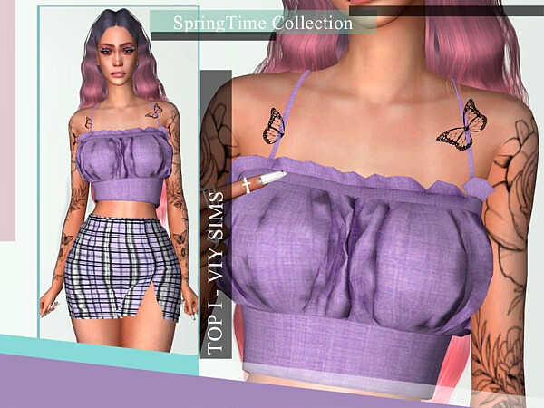 SpringTime Collection Top I by Viy Sims from TSR