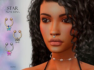 Star Nose Ring sims 4 cc