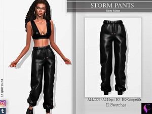 Storm Pants sims 4 cc