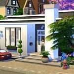 Student Starter House sims 4 cc