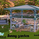 Sunny garden sims 4 cc