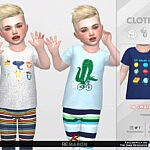 T Carters PJ Shirt 01 sims 4 cc