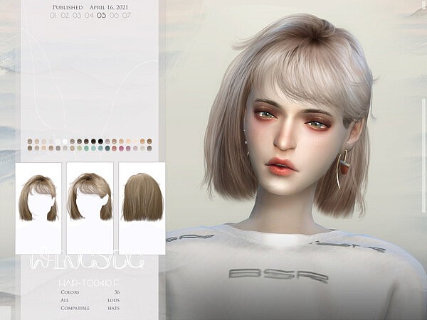 TO0410 hair by wingssims from TSR